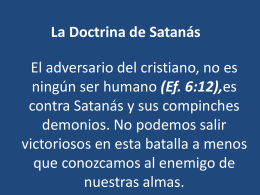 La Doctrina de Satanás