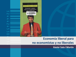 Economía liberal para no economistas y no