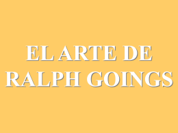 EL ARTE DE RALPH GOINGS