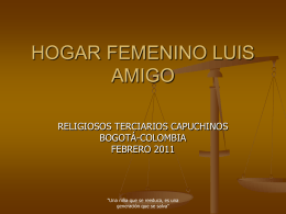 HOGAR FEMENINO LUIS AMIGO
