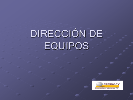 Diapositiva 1 - HABILIDADES DE DIRECCIÓN