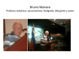 Bruno Manara - Asociación Venezolana de Palmas