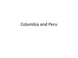 Languages spoken in Columbia