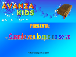 Diapositiva 1 - Avanza Kids