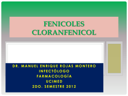 Fenicoles (Cloramfenicol