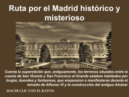 Madrid misterioso
