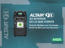 Altair 5X Multigas Detector