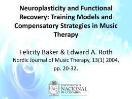 Neuroplasticity and Functional Recovery: Training