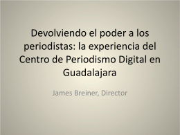 Centro de Periodismo Digital
