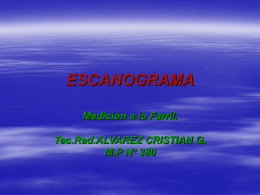 ESCANOGRAMA - Cruz Roja Argentina