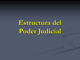 El Poder Judicial - Universidad de Córdoba