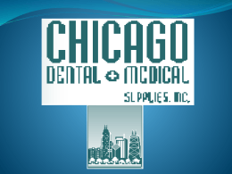 ¿A qué se dedica la empresa Chicago dental?