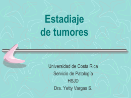 Gradación y Estadiaje de tumores