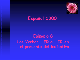 Español 1300 Primavera, 2008