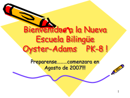 Oyster-Adams Bilingual Middle School