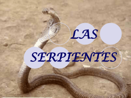 LAS SERPIENTES - INTEF