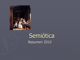 Semiótica - Nuestras Clases