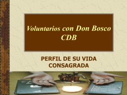 Entrevista con un Voluntario con Don Bosco -