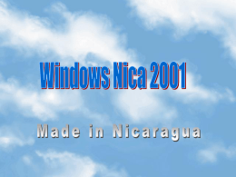 Windows Nica 2001