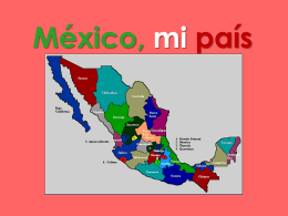 Mexico, mi país