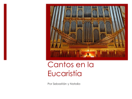 Cantos en la Eucaristía - Escuela de Verano Itepa