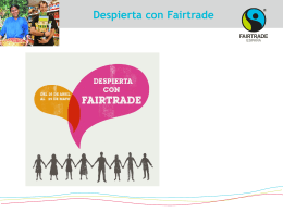 Diapositiva 1 - Fairtrade Iberica
