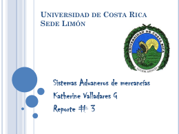 Universidad de Costa Rica Sede Limón