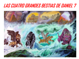 LAS CUATRO GRANDES BESTIAS DE DANIEL 7