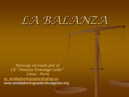 LA BALANZA - VivalaP65
