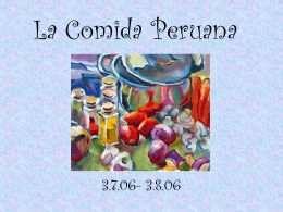 La Comida Peruana - marketing2021 [licensed for