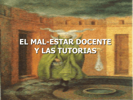 EL MAL-ESTAR DOCENTE - Universidad Veracruzana