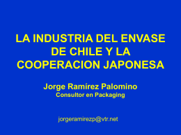 La Industria del Envase de Chile y la Cooperación