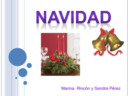 PPT sobre la Navidad de Sandra Pérez y Marina