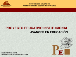 Diapositiva 1 - Ministerio de Educación del Perú |