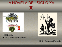 Tema 16: La novela del siglo XVI (II) -