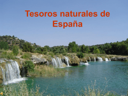 Tesoros naturales de España