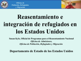 Programa de admisión de refugiados de los Estados