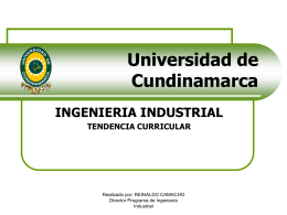 Diapositiva 1 - INGENIERIA INDUSTRIAL UNIVERSIDAD