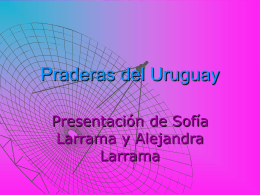 Praderas del Uruguay - Liceoweblog`s Weblog