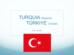 TURKEY(English) TURQUIA (Espanol) Türkiye