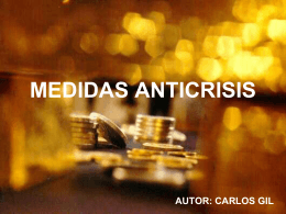 MEDIDAS ANTICRISIS - CMPC Consultores, C.A.