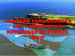 LAS SIETE MARAVILLAS DE PUERTO RICO