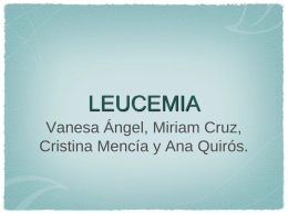 LEUCEMIA - MoleculaRuth`s Blog | Just another