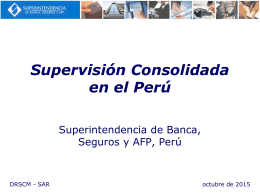 Supervisión Consolidada en el Perú