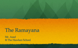 The Ramayana - HistoryAsad