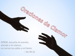 Oraciones de Clamor - Union.cr | Cristianos en
