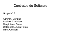 Contratos de Software