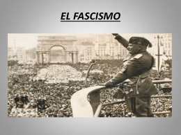 EL FASCISMO - HISTORIATA