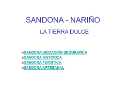 SANDONA - NARIÑO