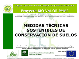 Diapositiva 1 - Agricultura ecológica en la Cuenca
